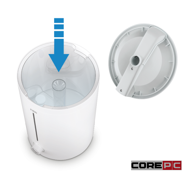 Ультразвуковой увлажнитель с механическим управлением серии TENTOU USH-TTM7201WC