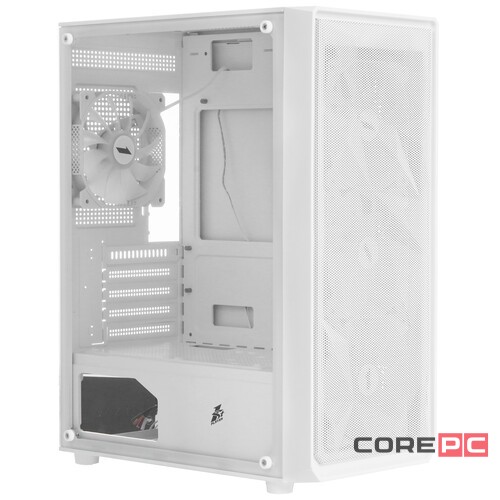 Компьютерный корпус 1STPLAYER FD3-M LED White (FD3-M-WH-4F1-W)