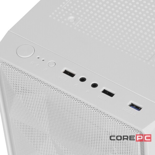 Компьютерный корпус 1STPLAYER FD3-M LED White (FD3-M-WH-4F1-W)