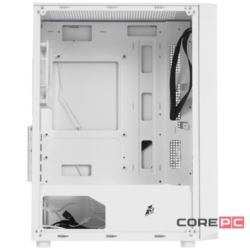 Компьютерный корпус 1STPLAYER FD3-M LED White (FD3-M-WH-4F1-W)