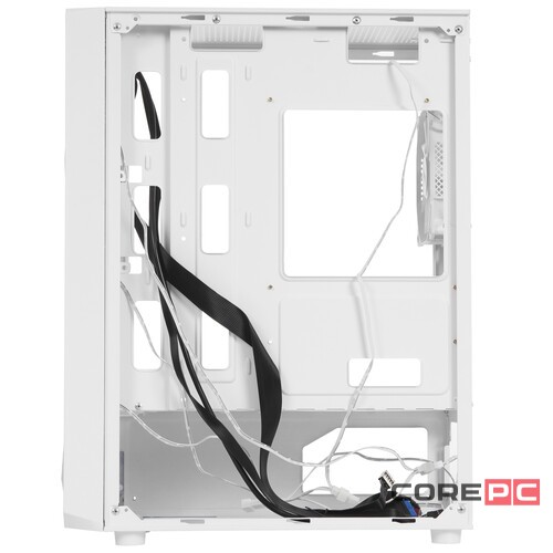 Компьютерный корпус 1STPLAYER FD3-M LED White (FD3-M-WH-4F1-W)