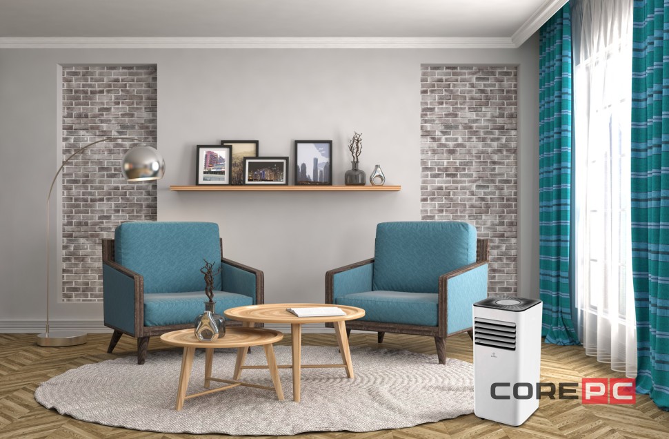 Мобильный кондиционер серия DESIRE KV-DS07CH-E