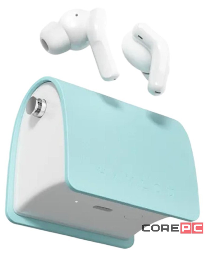 Беспроводные наушники TWS Haylou Lady Bag T87 38mAh/ANC/IPX4 голубые