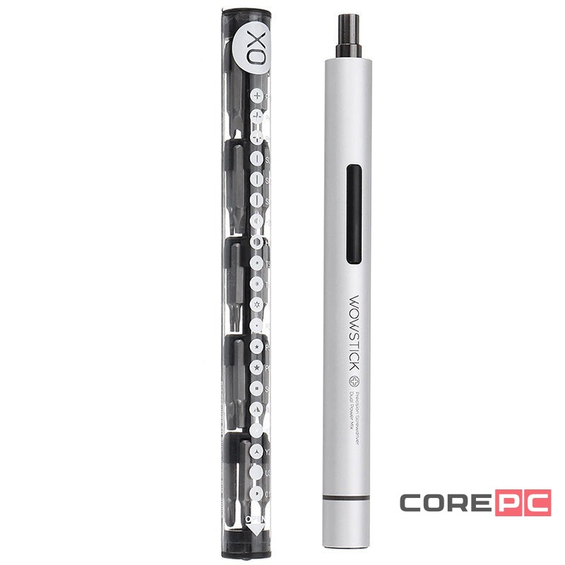 Отвертка электрическая умная Xiaomi Wowstick TRY 20 in1 Kit белая