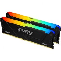 Оперативная память 32 Gb 3733 MHz Kingston FURY Beast RGB Black XMP (KF437C19BB12AK2/32)
