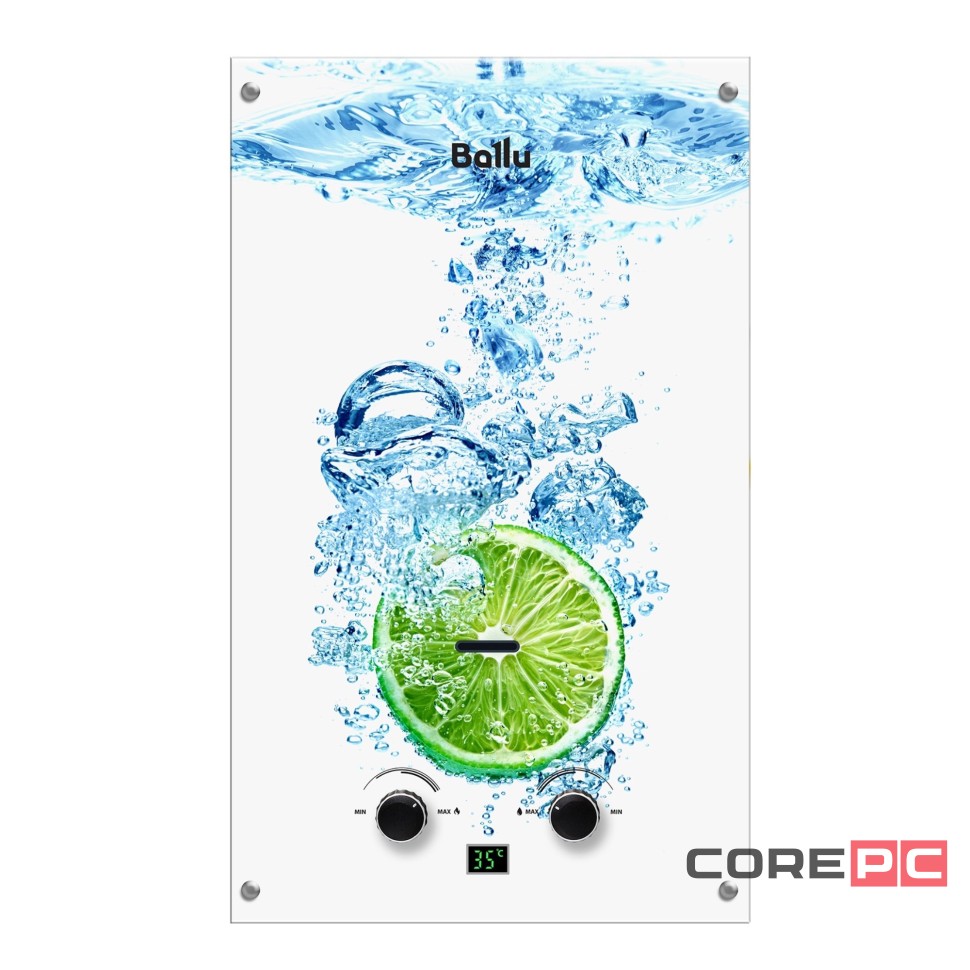 Колонка газовая Ballu GWH 10 Fiery Glass Lime