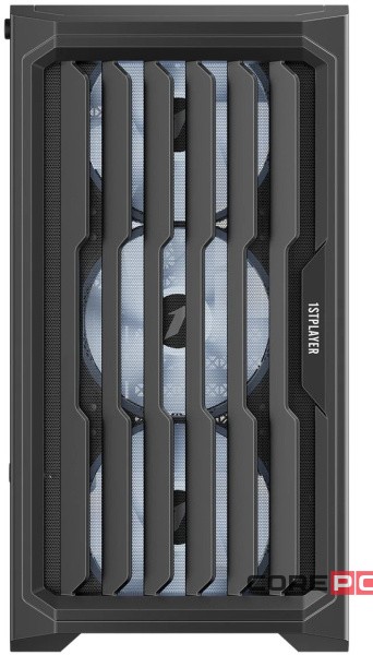Компьютерный корпус 1STPLAYER BULLET HUNTER H2 FRGB Black (H2-BK-4F1)