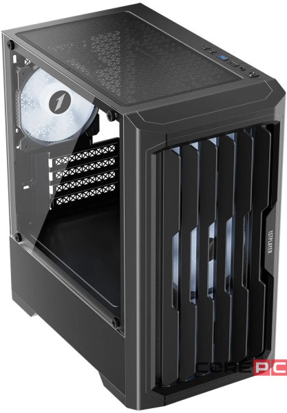 Компьютерный корпус 1STPLAYER BULLET HUNTER H2 FRGB Black (H2-BK-4F1)