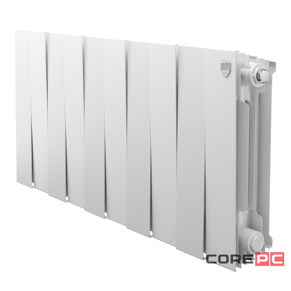 Радиатор биметаллический Royal Thermo PianoForte 300 Белый - 10 секц.