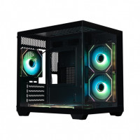 Компьютерный корпус XASTRA QW400M 5ARGB-C6-AC Black (QW400M-5FM12A-C6-AC)