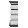 Каминокомплект: Очаг Electrolux EFP/P-2520LS N, портал Excalibur 25 камень белый