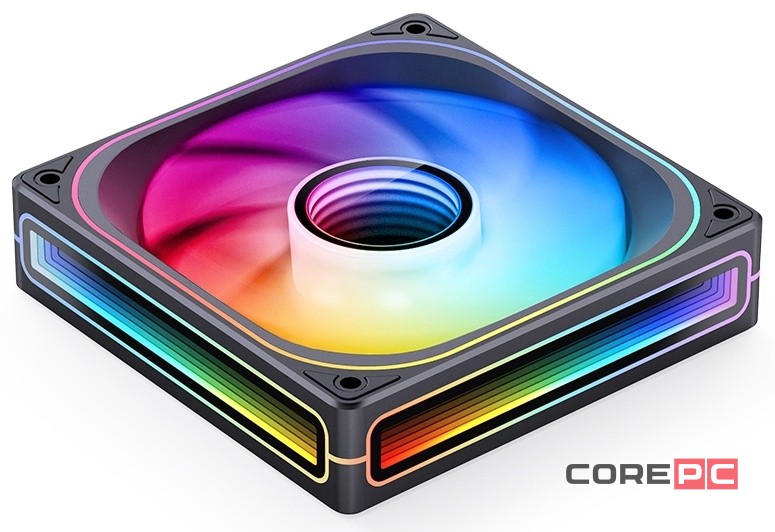 Вентилятор для корпуса JONSBO ZB-120B ARGB LED Black