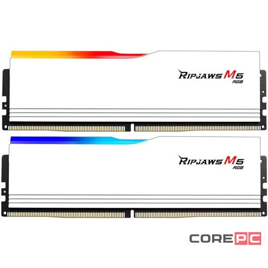 Оперативная память 32 Gb 6000 MHz G.Skill RIPJAWS M5 RGB White (F5-6000J3238F16GX2-RM5RW)