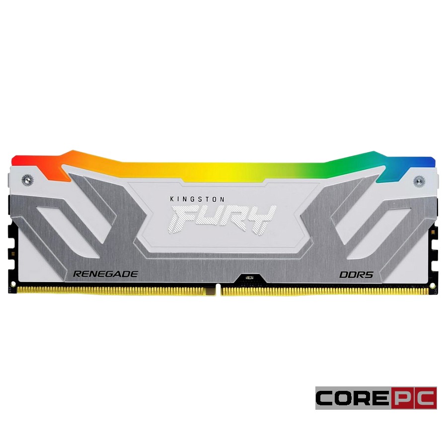 Оперативная память 24 Gb 8400 MHz Kingston FURY Renegade RGB Silver/White (KF584CU40RWA-24)
