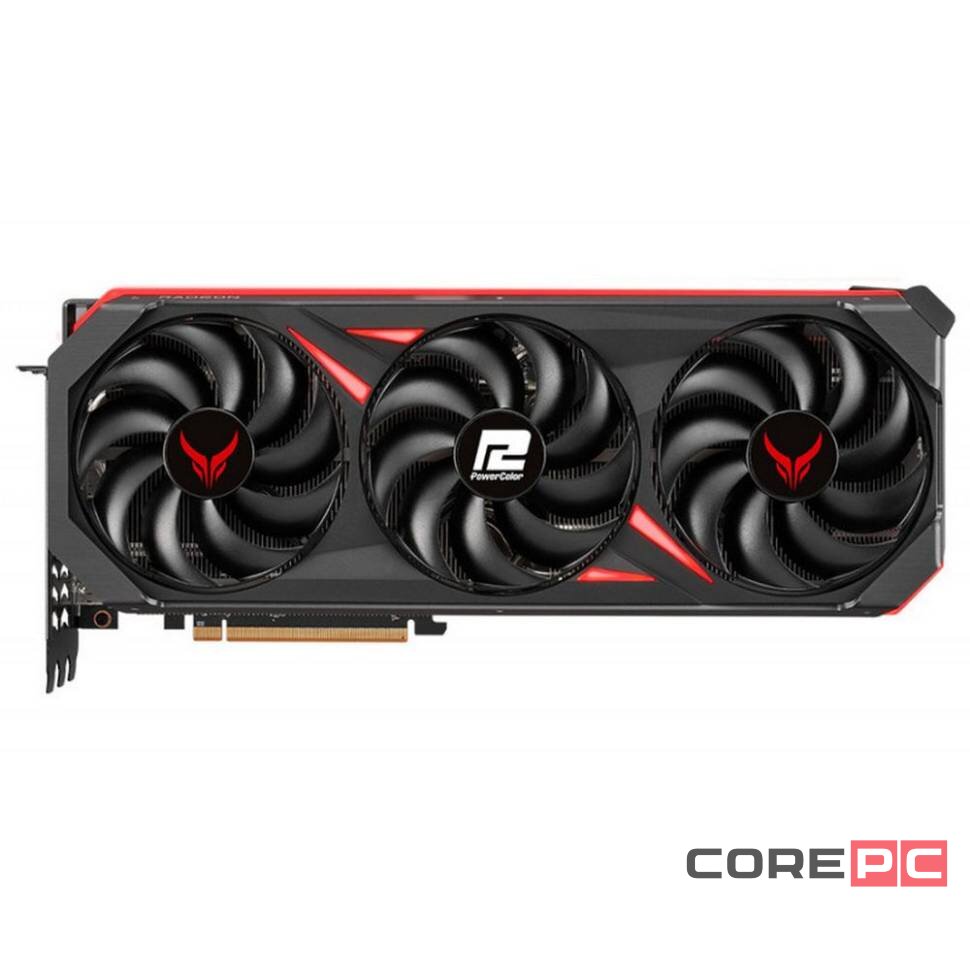 Видеокарта PowerColor (RX 7900 XTX 24G-E/OC) Radeon RX 7900 XTX 24GB Red Devil