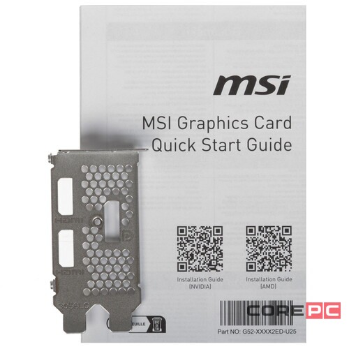 Видеокарта MSI (RTX 3050 LP 6G OC) GeForce RTX 3050 6GB LP 6G OC