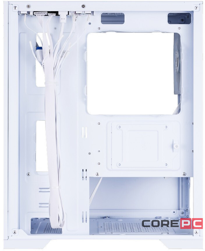 Компьютерный корпус 1STPLAYER Go2 ARGB White (Go2-WH-4F7-W)