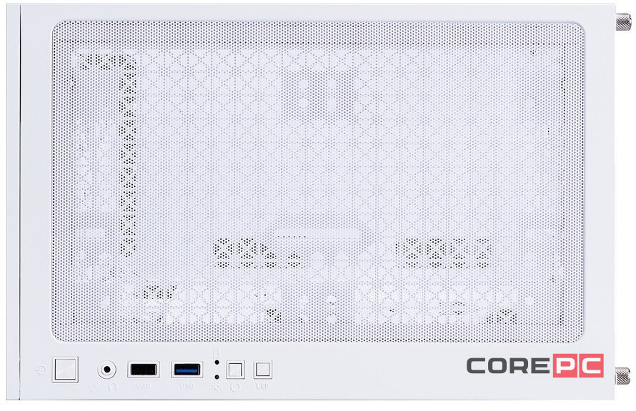 Компьютерный корпус 1STPLAYER Go2 ARGB White (Go2-WH-4F7-W)