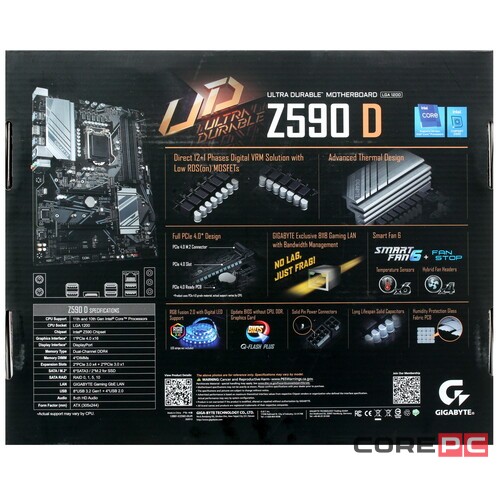 Материнская плата Gigabyte Z590 D