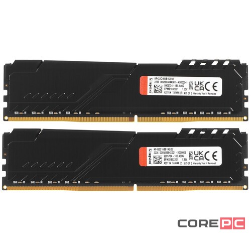 Оперативная память 32 Gb 3200 MHz Kingston FURY Beast (KF432C16BB1K2/32)