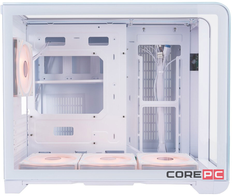 Компьютерный корпус 1STPLAYER RT6 ARGB White (RT6-WH-3FC7R-W-1FC7-W)
