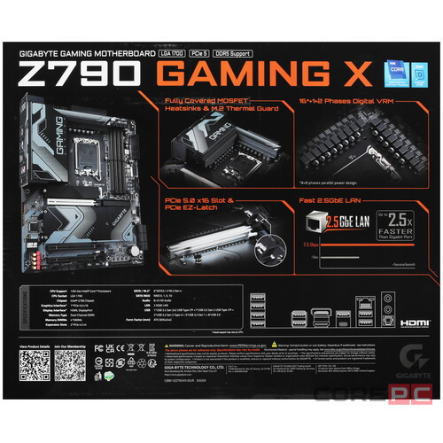 Материнская плата Gigabyte Z790 GAMING X