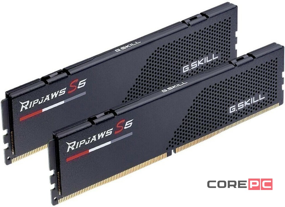 Оперативная память 64 Gb 6000 MHz G.Skill RIPJAWS S5 Black (F5-6000J3238G32GX2-RS5K)