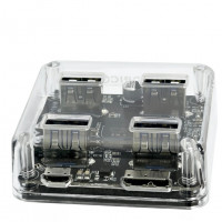 USB-хаб Orico MH4U-U3 4xUSB3.0 серый