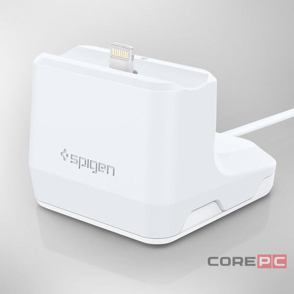 Держатель Spigen S313 для Airpods 000CD21203 белый