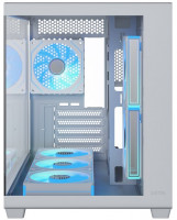 Компьютерный корпус XASTRA QW500M 6ARGB-C10-UC White (QW500M-6FM12A-C10-UC-WH)