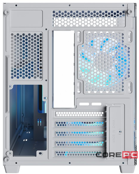 Компьютерный корпус XASTRA QW500M 6ARGB-C10-UC White (QW500M-6FM12A-C10-UC-WH)