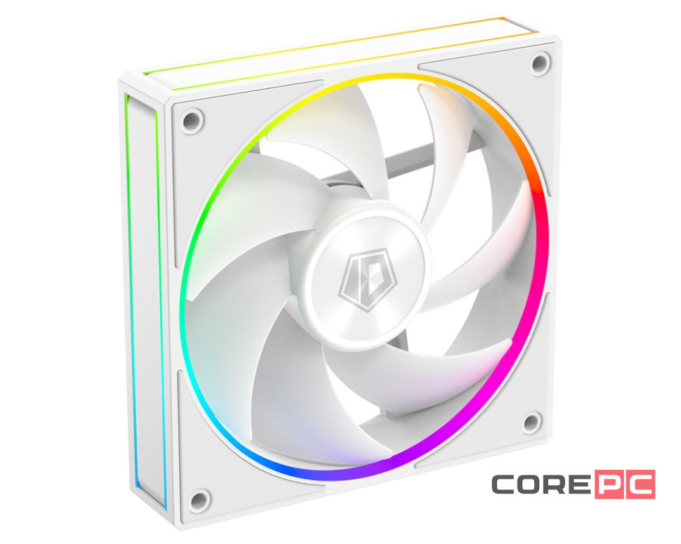 Вентилятор для корпуса ID-COOLING AF-127-ARGB-W ARGB White