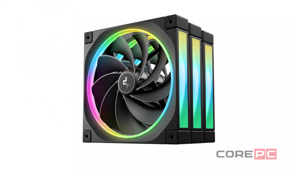 Комплект вентиляторов для корпуса Deepcool FL14R Reverse ARGB Black (FL14R-3 IN 1)