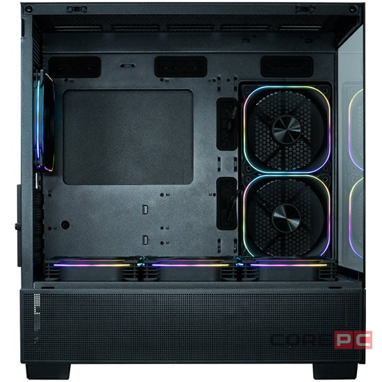 Компьютерный корпус XASTRA Q500M 6ARGB-FG-C10-UC ARGB Black (Q500M-6FG12A-C10-UC)