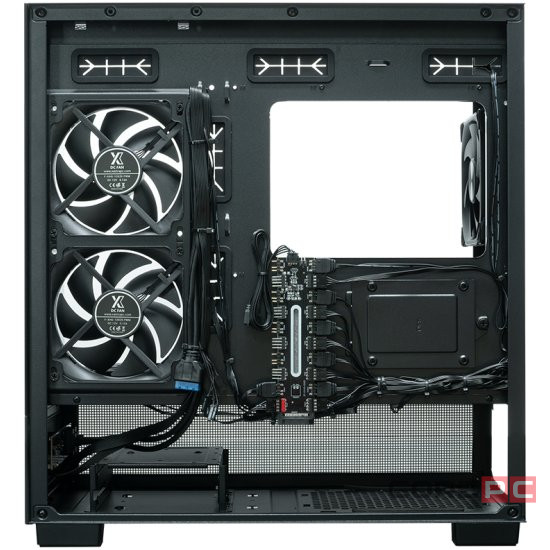 Компьютерный корпус XASTRA Q500M 6ARGB-FG-C10-UC ARGB Black (Q500M-6FG12A-C10-UC)