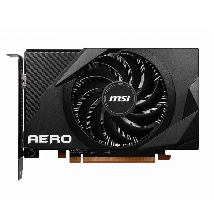 Видеокарта MSI (RX 6400 AERO ITX 4G) Radeon RX 6400 4GB AERO ITX
