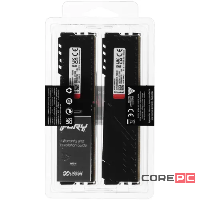 Оперативная память 32 Gb 3600 MHz Kingston FURY Beast (KF436C18BBK2/32)