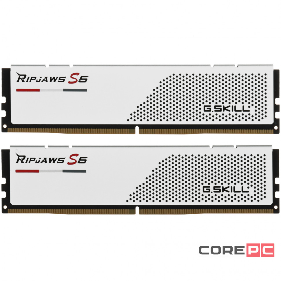 Оперативная память 32 Gb 6400 MHz G.Skill RIPJAWS S5 White (F5-6400J3648F16GX2-RS5W)