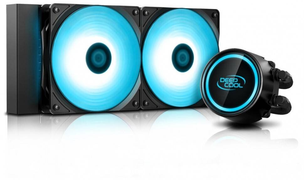 Система жидкостного охлаждения для процессора Deepcool GAMMAXX L240 V2 RGB DP-H12RF-GL240V2