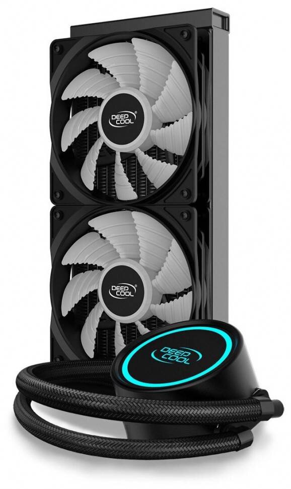 Система жидкостного охлаждения для процессора Deepcool GAMMAXX L240 V2 RGB DP-H12RF-GL240V2