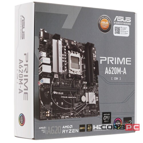 Материнская плата ASUS PRIME A620M-A-CSM 90MB1F10-M0EAYC