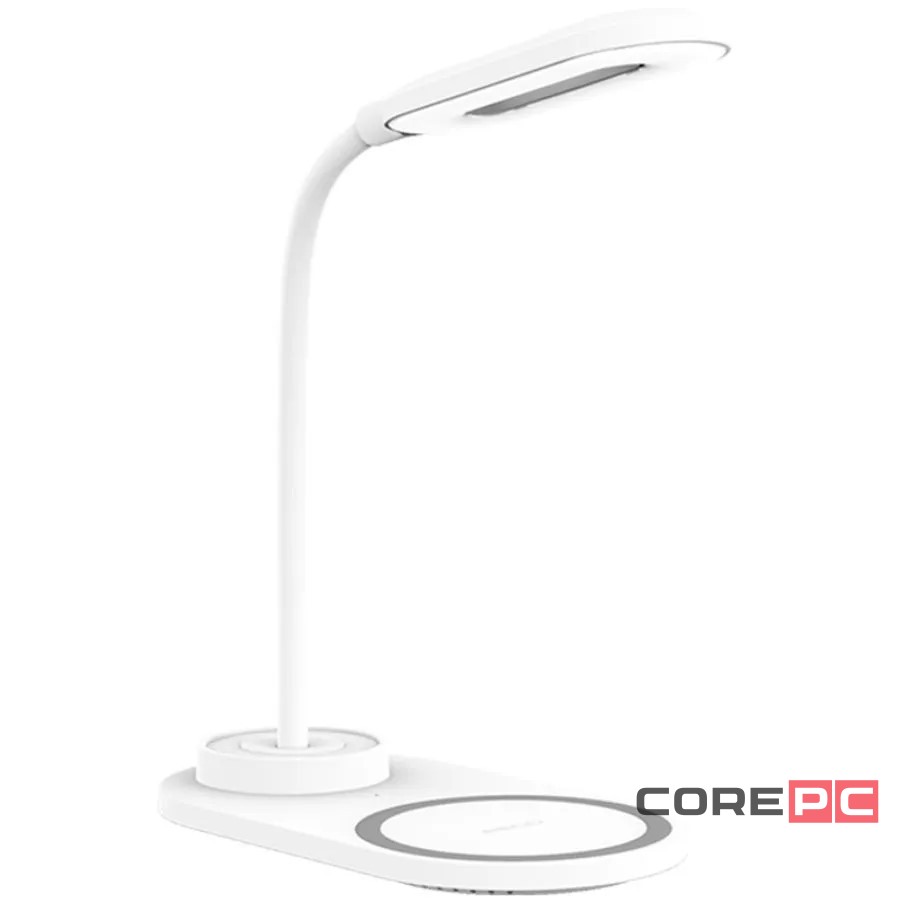 Беспроводное зарядное устройство + лампа Recci RLS-L08 10W белое