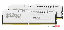 Оперативная память 32 Gb 6400 MHz Kingston FURY Beast White (KF564C32BWK2-32)