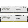 Оперативная память 32 Gb 6400 MHz Kingston FURY Beast White (KF564C32BWK2-32)