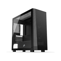 Компьютерный корпус 1STPLAYER FD5-M ARGB Black ARGB (FD5-M-BK-4F2(AP))