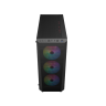 Компьютерный корпус 1STPLAYER FD5-M ARGB Black ARGB (FD5-M-BK-4F2(AP))