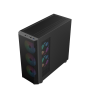 Компьютерный корпус 1STPLAYER FD5-M ARGB Black ARGB (FD5-M-BK-4F2(AP))