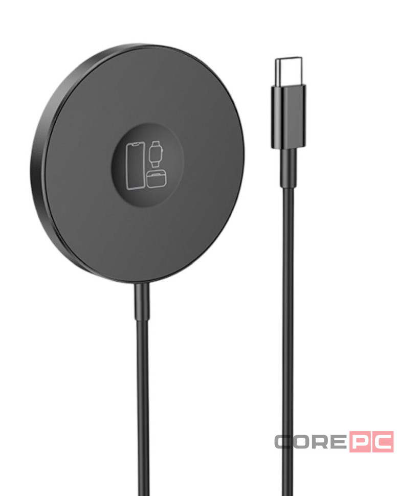 Беспроводное зарядное устройство Borofone BQ18 5W/7.5W/10W/15W 3in1 черное