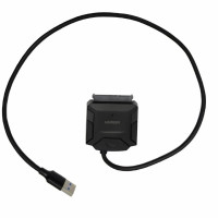 Конвертер переходник USB 3.0 в SATA для жестких дисков черный