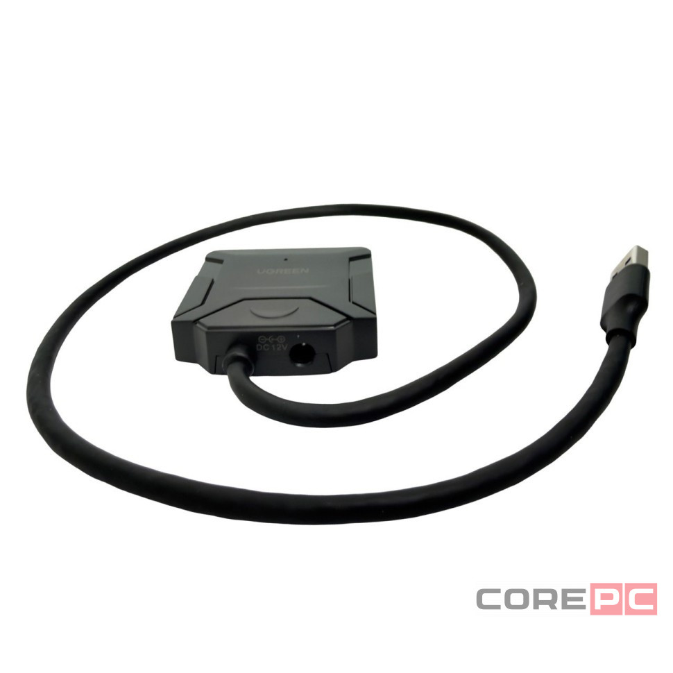 Конвертер переходник USB 3.0 в SATA для жестких дисков черный